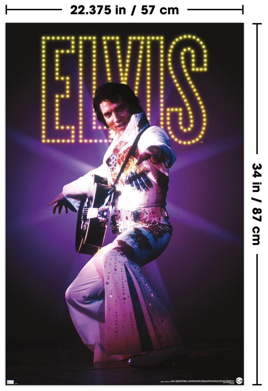 Elvis Presley - Suit Wall Poster, 22.375" x 34"