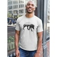 thumbnail image 2 of Lone Wolf Landscape Texture Tee Men's -Image by Shutterstock, 2 of 4