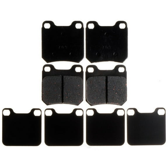 Raybestos PGD709AC Professional Grade Ceramic Disc Brake Pad Set Fits select: 2001-2003 SATURN L200, 2001-2004 SATURN LW300