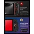 thumbnail image 3 of i-Blason for Nintendo Switch 2 Case with Stand Dockable [Foldable Joycon Holder] [Card Storage Slots] [Ergonomic Design] Comfortable Grip Uni-Body Protective Bumper Cover for Switch 2 (2025) (Black), 3 of 10