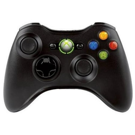 Microsoft Xbox 360 Wireless Controller Black (Certified (Best Xbox 360 Controller For Fps)