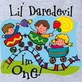 thumbnail image 2 of CafePress - Little Daredevil 1St Birthd - Cute Infant Baby Football Bodysuit, 2 of 3