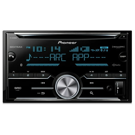 Pioneer FHX830 FH-X830BHS 2-Din CD Receiver w/ ARC App, Bluetooth, HD Radio & (Best Radio Scanner App)