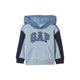 thumbnail image 1 of Sudadera GAP para bebés niños logo novedoso Cielo de Nueva Inglaterra 12-18M, 1 of 2