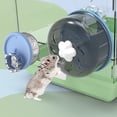 thumbnail image 6 of Happy date Super-Silent Hamster Exercise Wheels: - Quiet Spinner Hamster Running Wheels with Adjustable Stand for Hamsters Gerbils Mice, 6 of 7