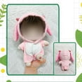 thumbnail image 3 of Conjunto De Ropa Para Muñecas De 20 Cm. 4 Adorables Conjuntos Con Motivos Animales Para Muñecas (Dinosaurio, Vaca, Conejo). Trajes Suaves Con Zapatos A Juego Para 8 Peluches, Excepto Muñecas., 3 of 3