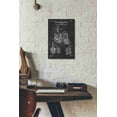 thumbnail image 3 of Epic Graffiti "Distillery Apparatus Blueprint Patent Chalkboard" Giclee Canvas Wall Art, 12"x18", 3 of 3