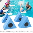 thumbnail image 4 of Water Floating Dumbbell, Lightweight EVA Foam With High Buoyancy For Kids Swimming And Pool Workout, 4 of 8