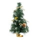 thumbnail image 2 of Mini Árbol de Navidad Dorado En Maceta de 30 Cm | Adorno de Escritorio para Oficina | Material de Pvc | Diseño Festivo | Tamaño Compacto | Reutilizable | Fácil de Instalar | 1 Unidad, 2 of 6