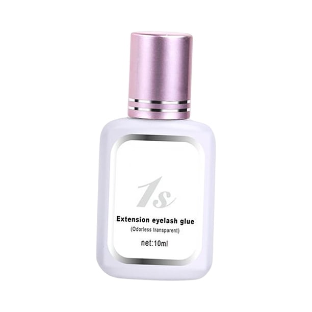 Pegamento para extensiones de pestañas DIY Extensiones semipermanentes Fuerte retención a prueba de agua 10ml transparente Yuyangstore Pegamento para extensiones de pestañas