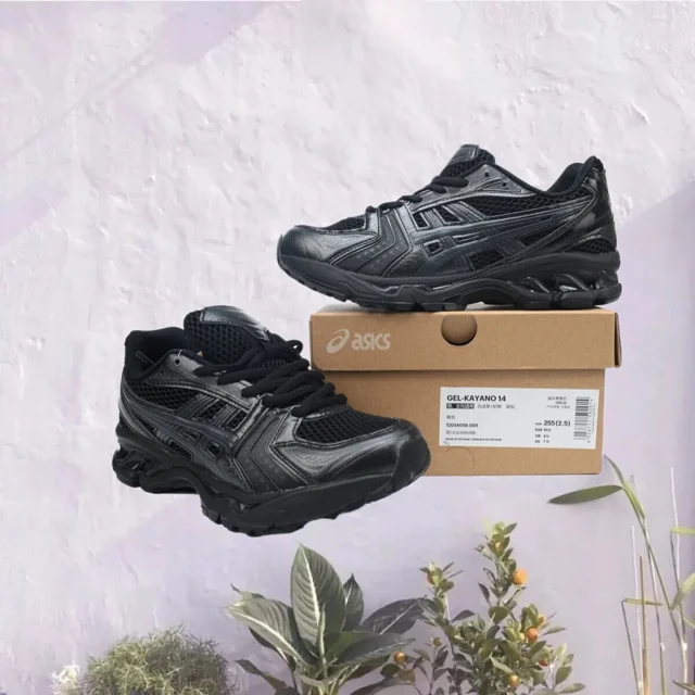 Men’s Size US7-11 ?? Asics Gel Kayano 14 Comfortable Shoes Triple Black