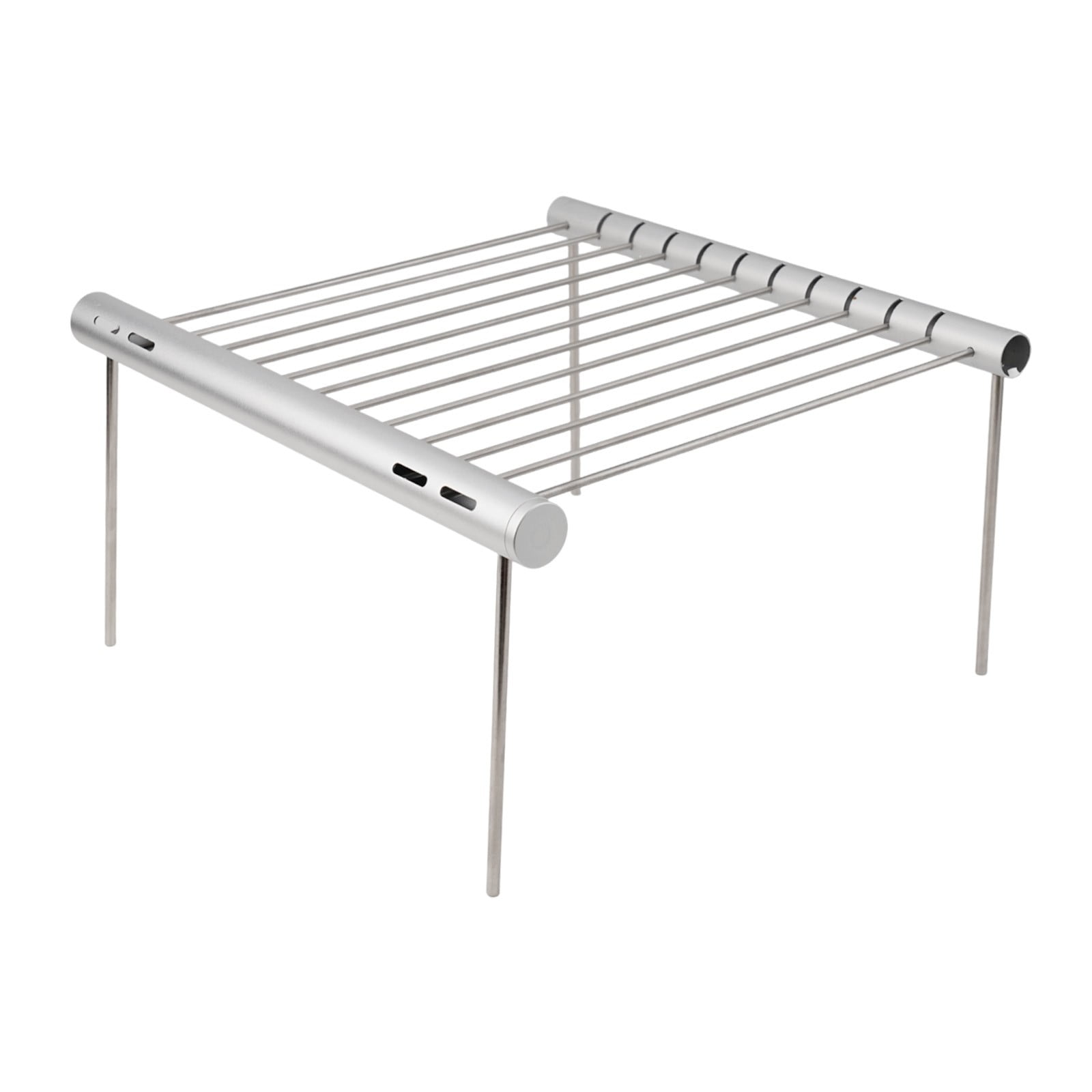 Portable Camping Grill Folding Stainless Steel Charcoal Bbq Grill for Picnic