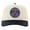 White 184M, variant on Paris Saint-Germain Soccer Club Embroidered Logo 6 Panel Cap - Off-White with Multicolored Logo