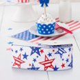 thumbnail image 4 of L-697 E 10 Yard Ribbon For Holiday Decor Gift Presentation Independence Day Theme Strong Material For Multiple Uses #k4546, 4 of 9
