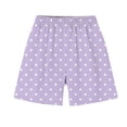 thumbnail image 4 of Auroural Big Girls Clothes 2 Piece Sets for Girls Kids Girls Fashion Cute Print Loose Short Sleeve Top Shorts Set Homewear Set, 4 of 8