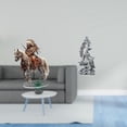 thumbnail image 2 of Adorno De Caballero Acrílico, Centro De Mesa, Colección, Decoración Del Hogar, Regalo Impermeable, Decoración De Escritorio Con Base, Estatua De Guan Yin, Figura De Kuanyin, Artesanías,, 2 of 8