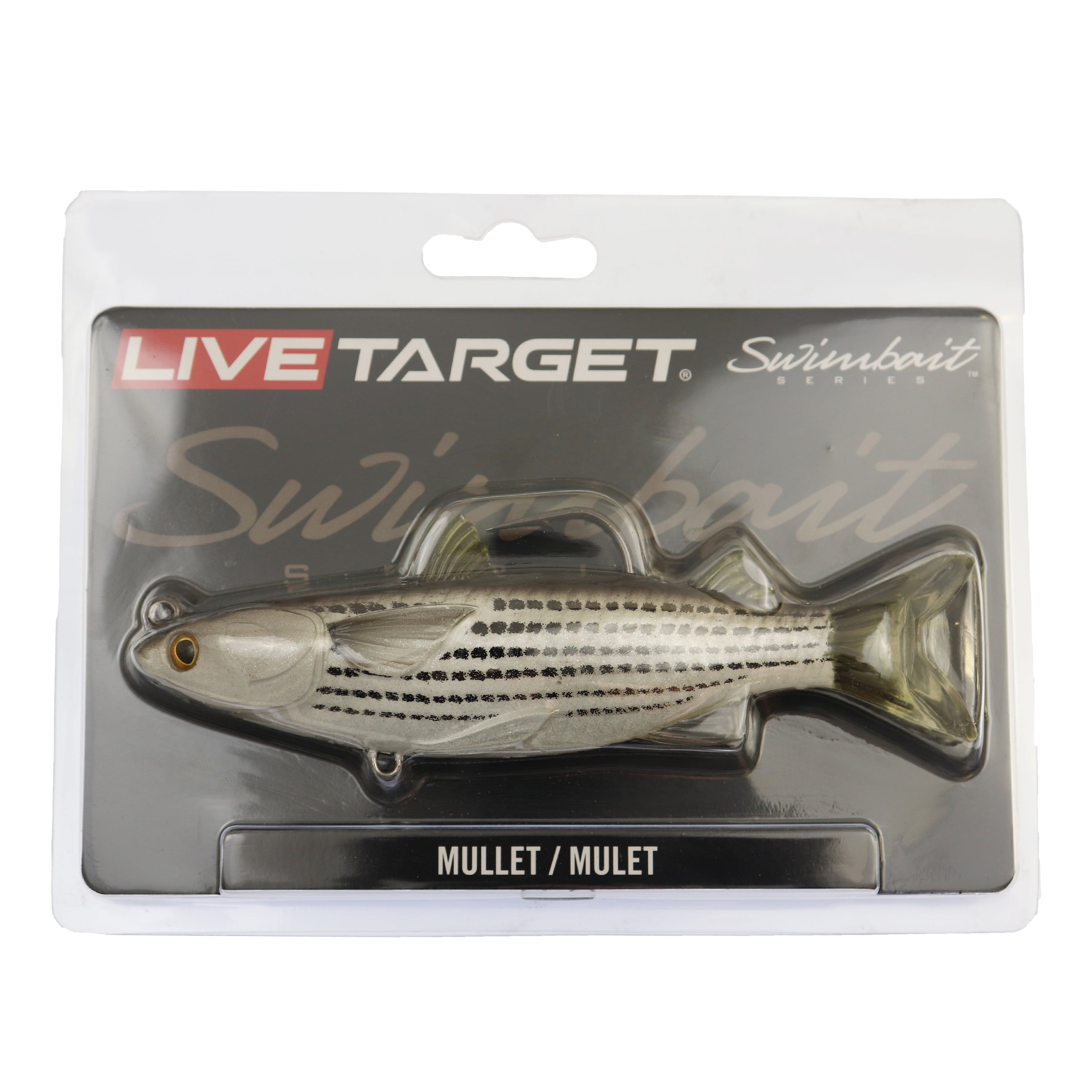 LiveTarget Mullet 141 Silver/Black 