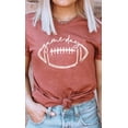 thumbnail image 2 of Cursive Football Game Day Graphic Tee T-Shirt, 2 of 10