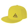 thumbnail image 1 of ZICANCN Halloween Clown Baseball Caps, Trucker Hats for Men And Women, Adjustable Breathable Flat Caps, Yellow, 1 of 8