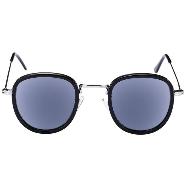"The Esteemed" Reading Sunglasses (Non Bifocal) Full Lens Sun Readers - Silver - 3.00