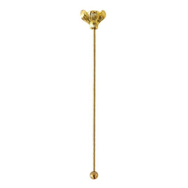 Cuchara agitadora de mango largo de acero inoxidable, cuchara dorada para postre, vajilla para el hogar, Mini cuchara para helado y sopa Fivean unisex