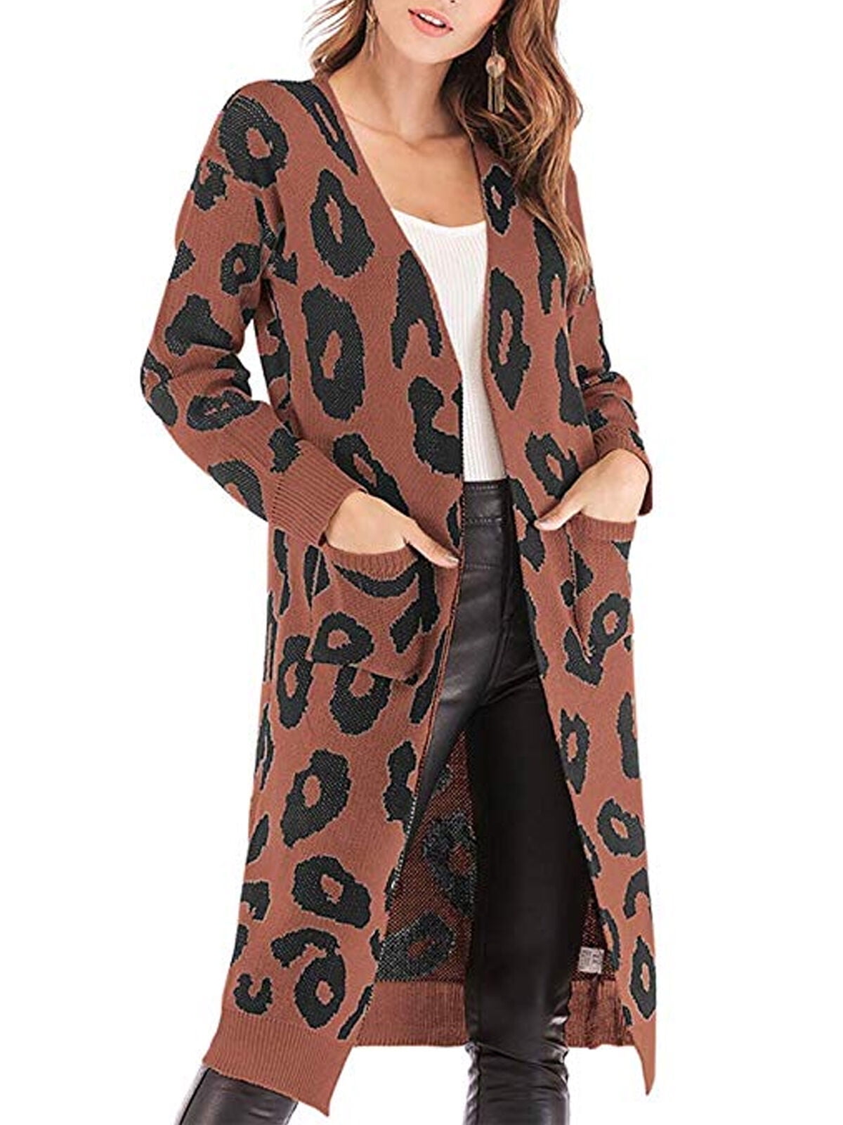 walmart cheetah cardigan