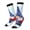 2 Black-1, variant on Cute Gnomes in USA1 Print Adult Socks for Men & Women,Calf Socks, Ankle Socks,Boots Socks,Breathable Casual Sock,Unisex Crew Socks