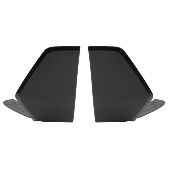 Ikon Motorsports Compatible with 19-23 BMW G05 X5 M Sport 2PCS Front Bumper Lip Spoiler Aprons ABS MP Style Gloss Black