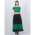 thumbnail image 2 of Wevez Women's ATS Tribal Dip Dye 25 Yard Skirt, One Size, 2 of 5