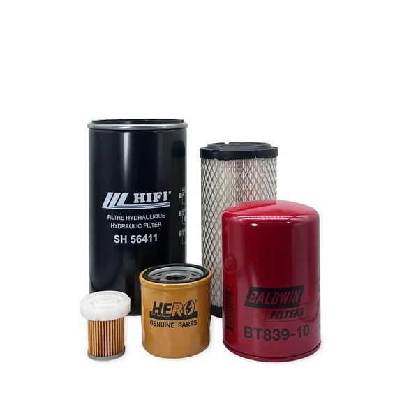HERO® Maintenance Filter Kit For New Holland Workmaster 25 Compact Tractor