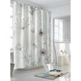 thumbnail image 3 of Fsddascl Sage Green Dandelion Shower Curtain Set - 48" x 72" Washable Bathtub Curtain with 12 Hooks, White Green Floral Waterproof Fabric Stall Shower Curtains for Bathroom/Bathtub Décor, 3 of 6