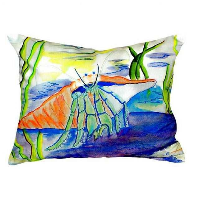 Betsy Drake NC205 16 x 20 Po Ermite Crabe Oreiller Sans Cordon