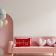 thumbnail image 2 of Valentines Day Decor Pillow Covers 12X20 Red Love Heart Cushion Cases Linen Throw Pillowcase for Wedding Anniversary Mothers Day Gift Romantic Home Decorations for Sofa Couch Bed, 2 of 6