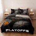 thumbnail image 5 of SHANNA Duvet Cover Set, Queen Size 3 Piece Bedding Set with 2 Pillowcases, 3D Comfortable & Breathable Home Bedding Set, 5 of 8