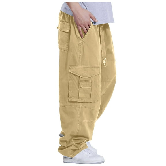 Men's Hop Baggy Cargo Pants With Multiple Pockets