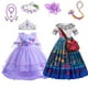 thumbnail image 2 of Disney Encanto Isabella niñas disfraz princesa vestido conjunto encanto niña Cosplay Mirabel carnaval cumpleaños fiesta Halloween ropa 6T 130CM Gao Jinjia LED, 2 of 2