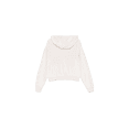 thumbnail image 2 of NIKE WOMENS Sportswear Chill Knit Loose Velour Full-zip Hoodie "Light Orewood Brown / Sail" HJ0954 104 from Stadium Goods, 2 of 3
