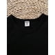 thumbnail image 4 of Camiseta Wildeya Basic de manga corta con estampado casual para niña, de algodón, con cuello redondo y manga corta, corte holgado, lavable a máquina, ideal para uso informal., 4 of 5