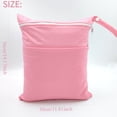 thumbnail image 6 of EUZODNAK 6 Pack Wet Dry Bags for Baby Cloth Diapers Waterproof Wet Bag for Swimsuit or Wet Clothes with Two Zippered Pockets Reusable Travel Beach Pool Gym Bag for Wet Clothes, 6 Colors, 6 of 9