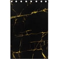 thumbnail image 4 of Coolnut Black and Gold Marble Texture Blackout Curtain for Bedroom, 2 Panels Thermal Insulated Blackout Drapes Long Darkening Curtains with Grommets,55"x 84", 4 of 5