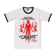 thumbnail image 1 of Carrie  Adult Taste For Terror Ringer T-Shirt, 1 of 3