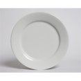 thumbnail image 1 of Tuxton China ALA-094 Alaska 9.5 in. Rolled Edge Plate - Porcelain White  - 2 Dozen, 1 of 1