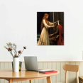 thumbnail image 2 of ARISTURING The Accolade Medieval Queen Giving Title of Knight To Young Man Lancelot and Guinevere Poster Wall Painting Canvas Painting Wall Art Poster for Bedroom Living Room Decor Gift, 2 of 4