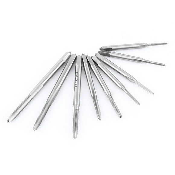 30 Pcs Ensemble de Moules à Tampon Kit de Filetage Outils à Main Haute Vitesse Acier Découpe Précise, pour Fabrication de Machine avec Traitement Idéal du Filetage