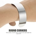 thumbnail image 3 of 8pcs Stainless Steel Blank Bracelet Cuffs for DIY Jewelry Making, 3 of 9
