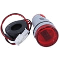 thumbnail image 5 of Digital Current Meter Ammeter Round Accurate Signal Indicator Light AC 220V AD16?22DSARed, 5 of 5