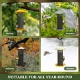 thumbnail image 7 of Kingsyard Thistle Bird Feeders for Outdoor Hanging, Metal Mesh Finch Bird Feeder with Tray, Bronze, 7 of 7