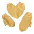 thumbnail image 5 of Abbraccia Couple Holding Hands Gloves Love Holding Hands Knitted Gloves Stretch Cuff Soft Thick Winter Gloves for Hiking Skiing Outdoor Yellow, 5 of 10