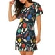 thumbnail image 2 of Balery Bowling Ball Camisón de manga corta con cuello redondo para mujer, cómodo y elegante., 2 of 6