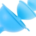 thumbnail image 3 of 3Pcs Kitchen Oil Funnels Silicone Liquid Oil Jam Transfer Funnels for Filling Bottles, 3 of 9